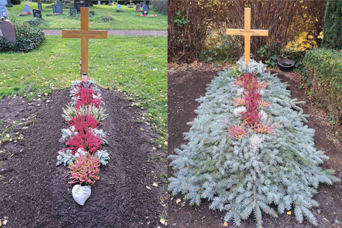 Grabpflege - Doppelgräber Friedhof Dresden